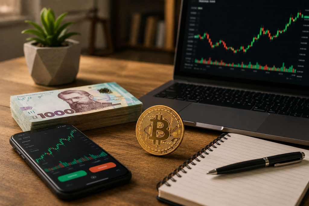 Кроки, які допоможуть успішно змінити UAH на BTC
